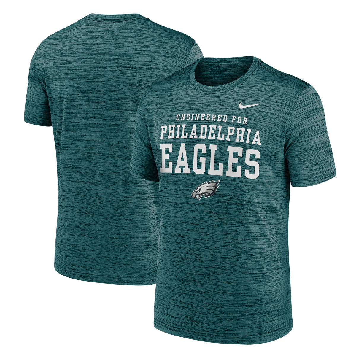 NFL Philadelphia Eagles Nike Know the Game Velocity T-Shirt- Green