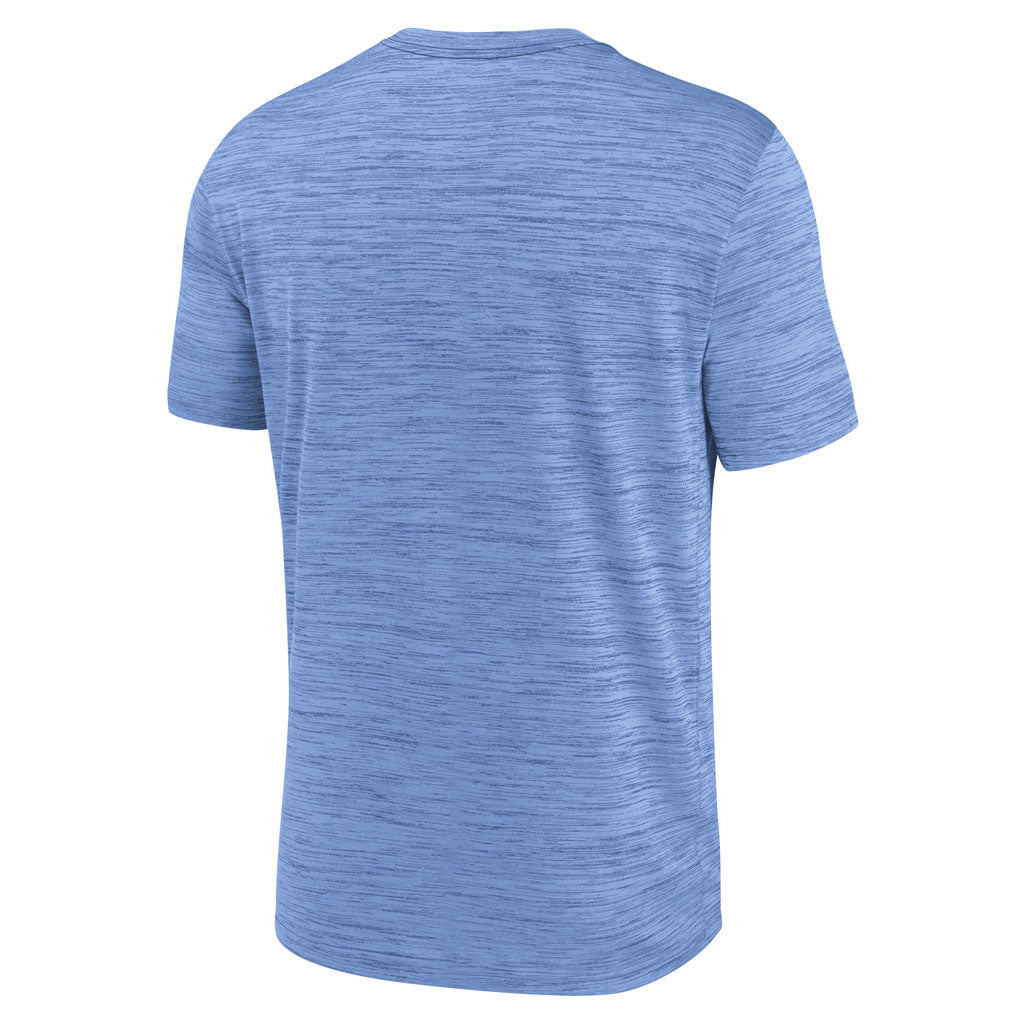 NCAA North Carolina Tar Heels Nike Script Velocity T-Shirt - Light blue
