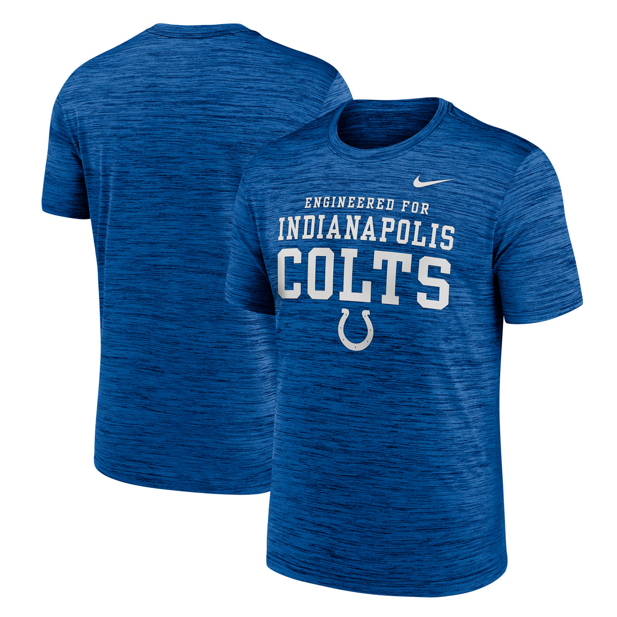 NFL Indianapolis Colts Nike Know the Game Velocity T-Shirt- Blue