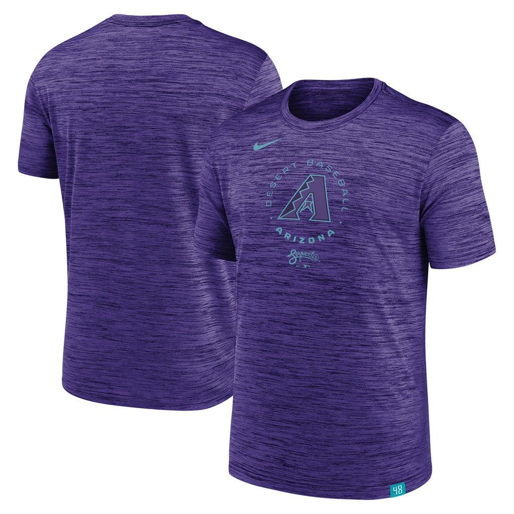 MLB Arizona Diamondbacks Nike City Connect Velocity T-Shirt - Purple