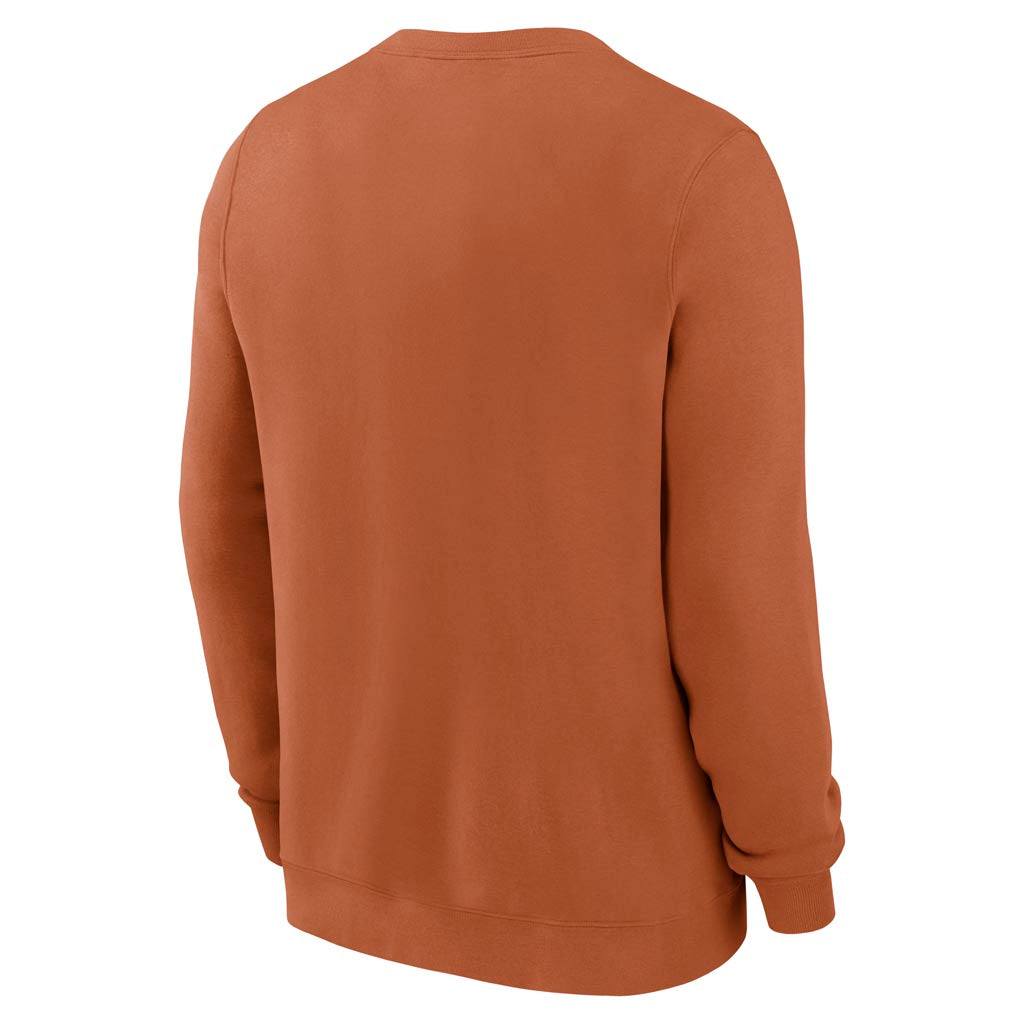 NCAA Texas Longhorns Nike Classic Arch Crew - Orange
