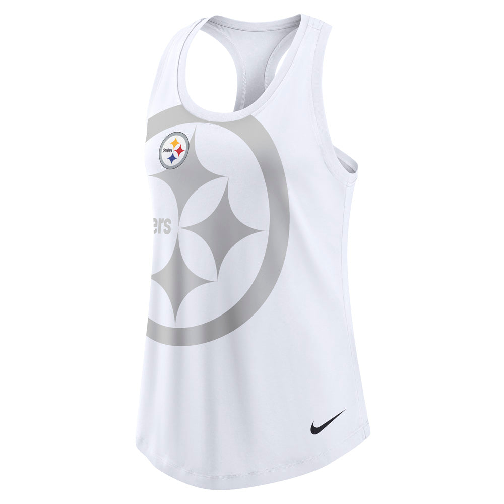 NFL Pittsburgh Steelers Women&#39;s Nike Tri-Blend Racerback Tank Top