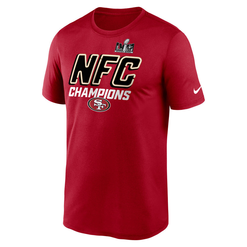NFL San Francisco 49ers Nike Super Bowl LVIII Conference Champions Iconic Tee