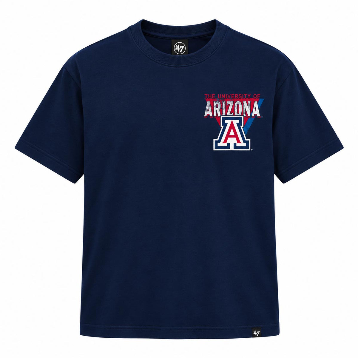 NCAA Arizona Wildcats '47 Under Bar Foundation T-Shirt- Navy