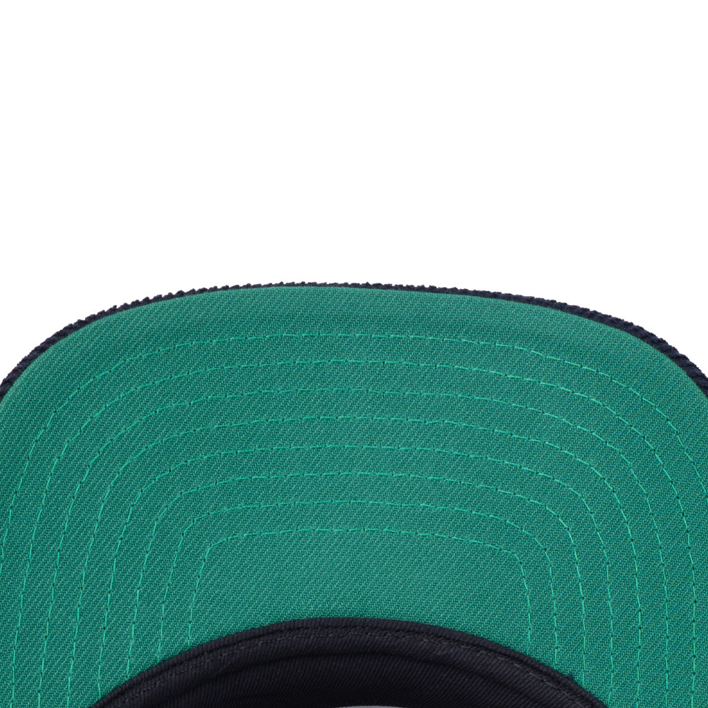 MLB Boston Red Sox New Era All Corduroy 9FIFTY A-Frame Snapback Hat - Navy