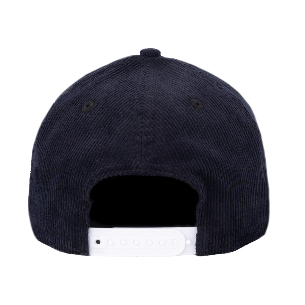 NBA Denver Nuggets New Era All Corduroy 9FIFTY A-Frame Snapback Hat - Navy