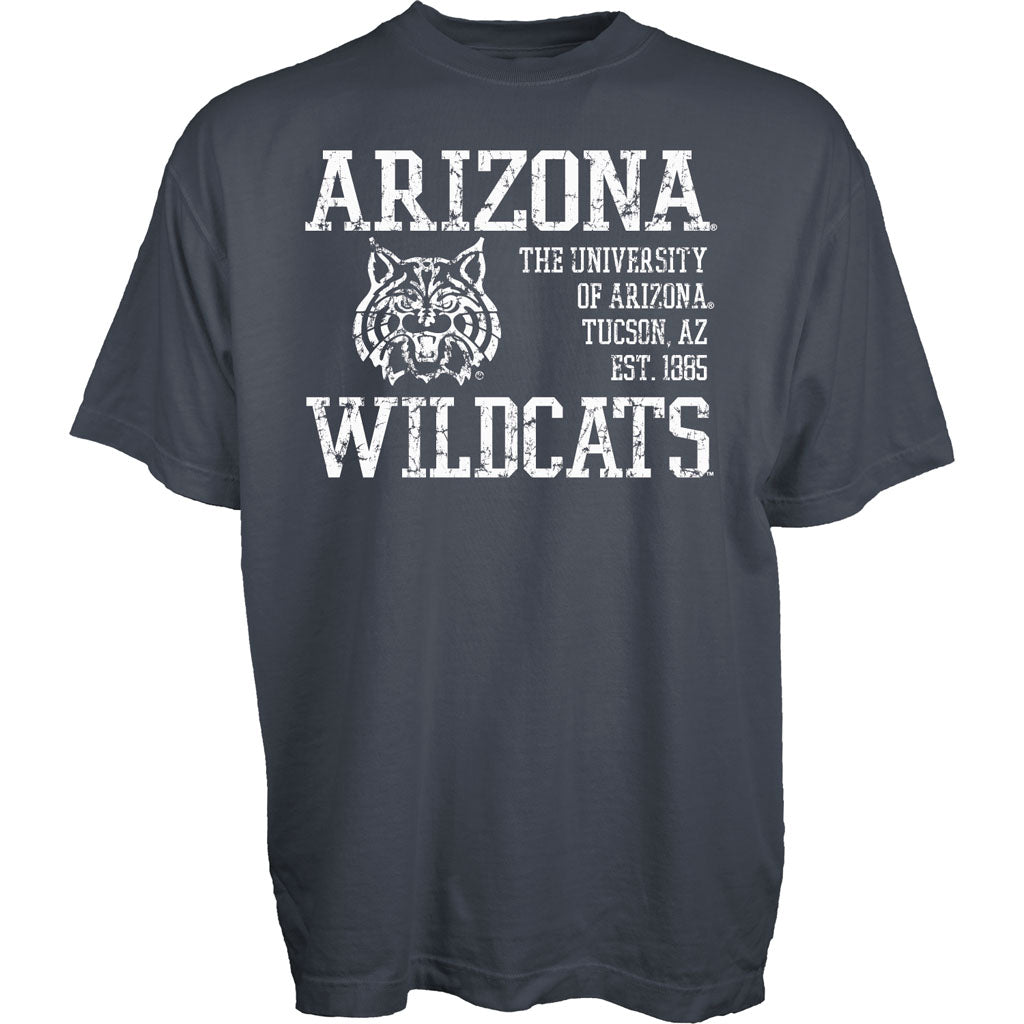 NCAA Arizona Wildcats Blue 84 Work Study Heritage T-Shirt - Navy