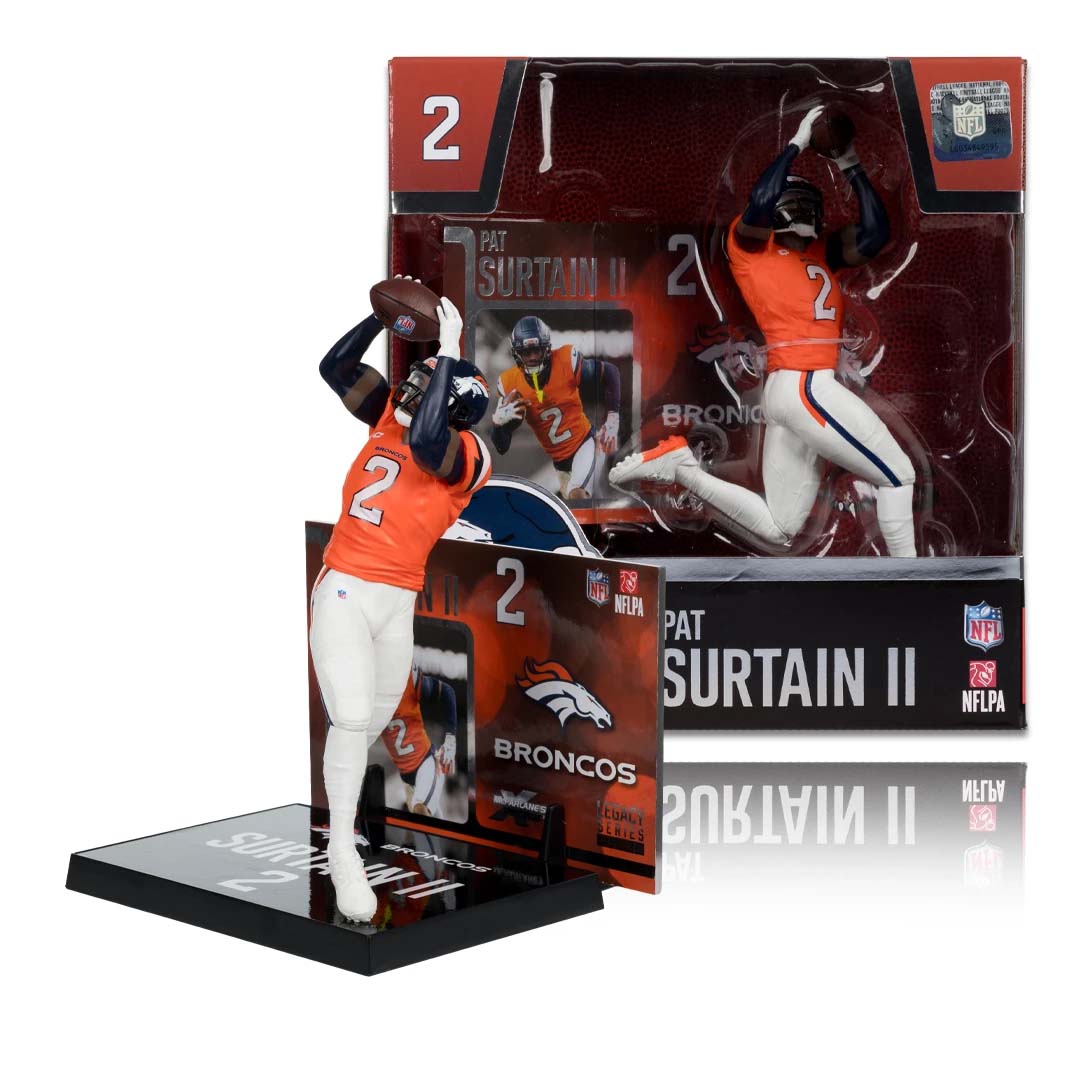 NFL Denver Broncos Patrick Surtain II McFarlane 7" Posed Figure