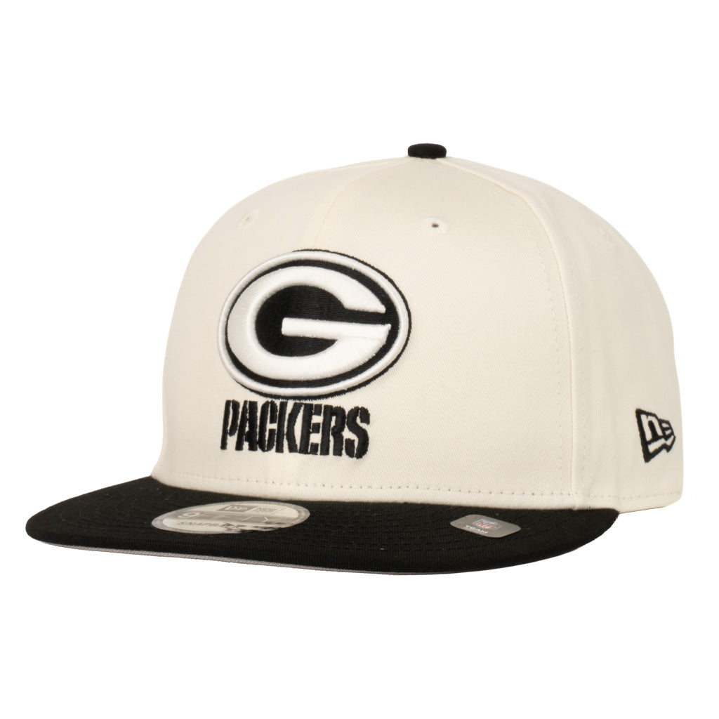 NFL Green Bay Packers New Era Classified Two-Tone 9FIFTY Snapback Hat- Cream