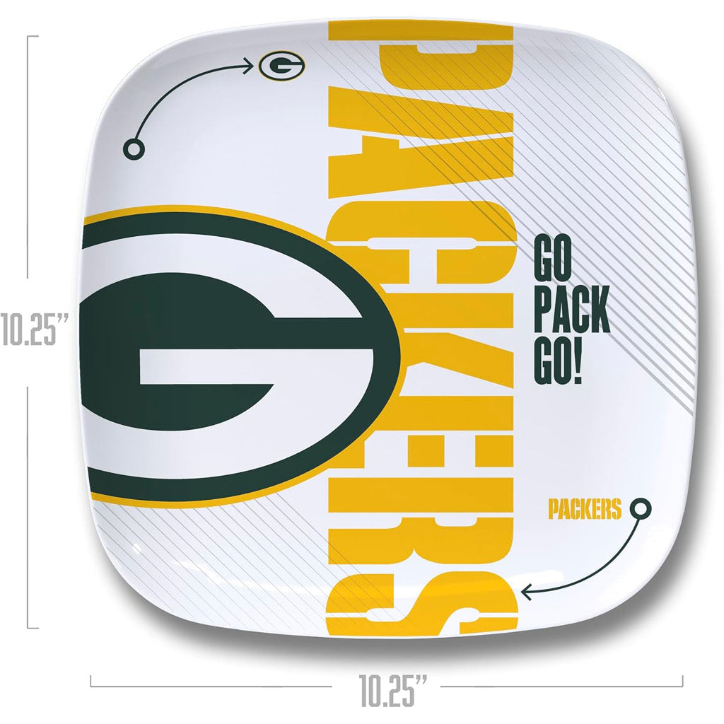 NFL Green Bay Packers YouTheFan Dinner Plate