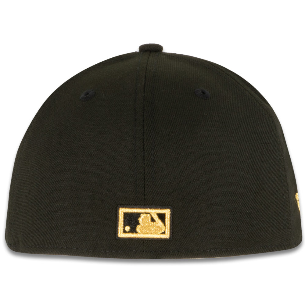MLB Miami Marlins New Era Black &amp; Gold 59FIFTY Fitted