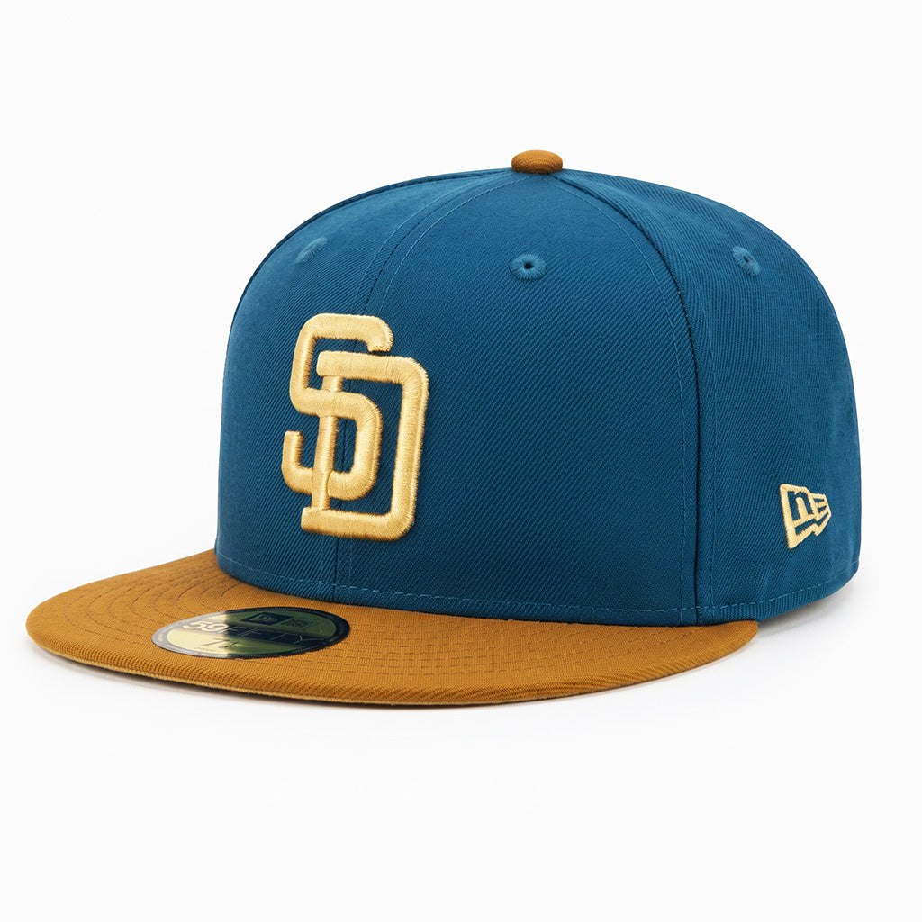 MLB San Diego Padres New Era Rodeo 59FIFTY Fitted Hat- Blue