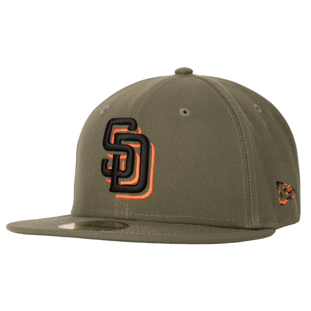MLB San Diego Padres New Era Hunter 59FIFTY Fitted Hat - Green