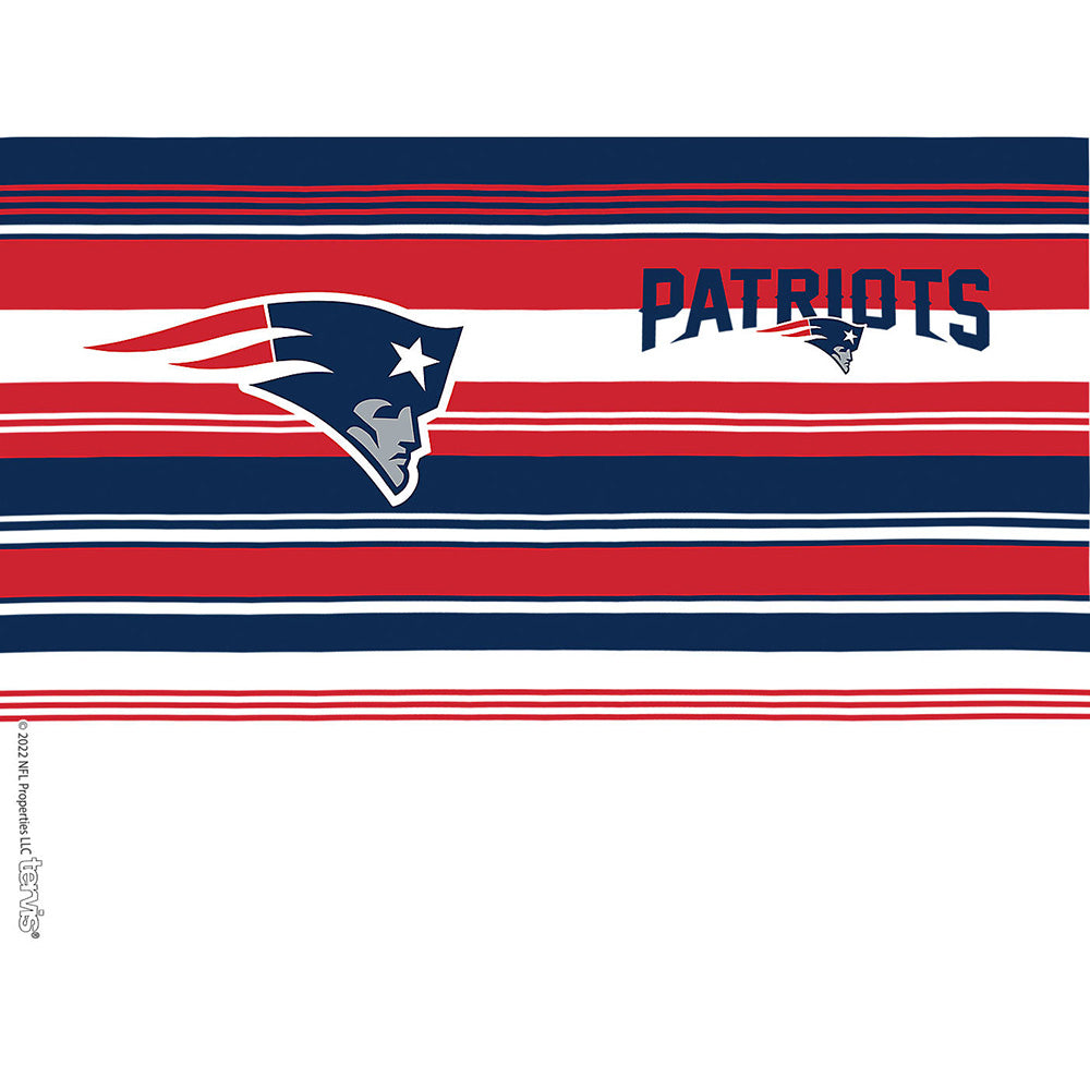 NFL New England Patriots Tervis 24oz Hype Stripes Travel Tumbler