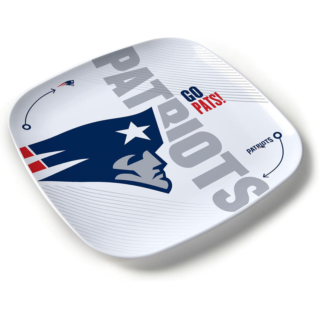 NFL New England Patriots YouTheFan Dinner Plate