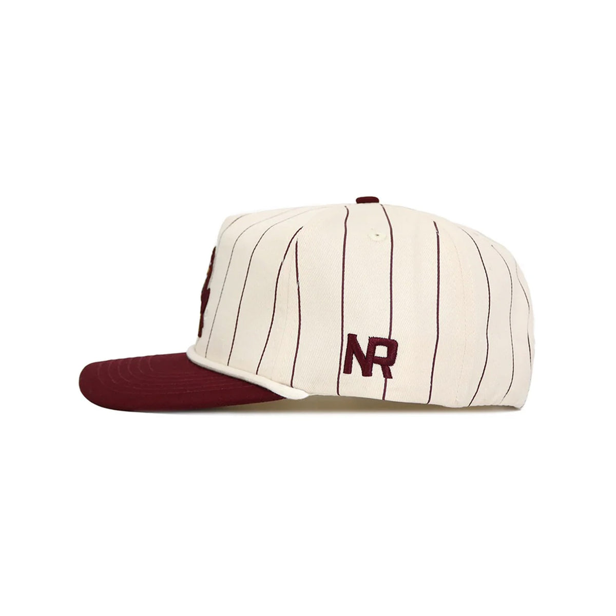 NCAA Arizona State Sun Devils No Rivals Sparky Pinstripe Structured Hat- Cream