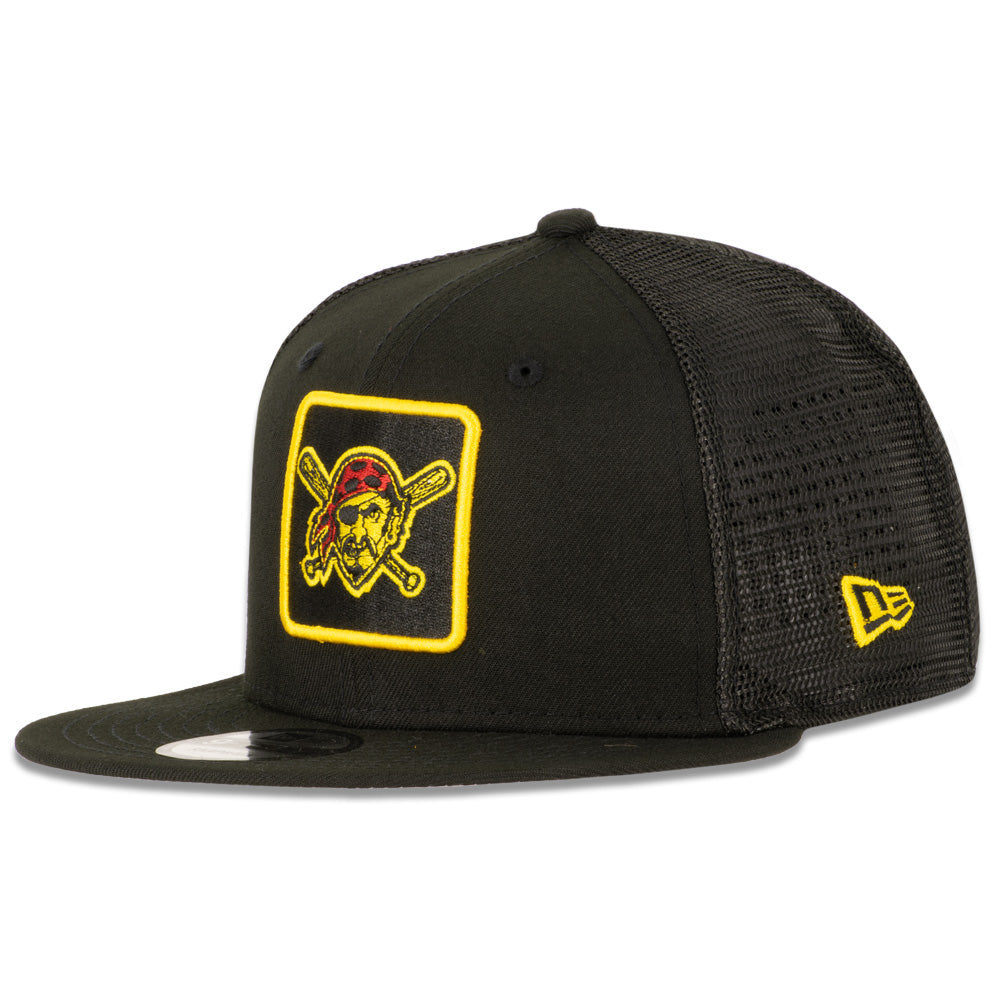 MLB Pittsburgh Pirates Square Patch Trucker 9FIFTY