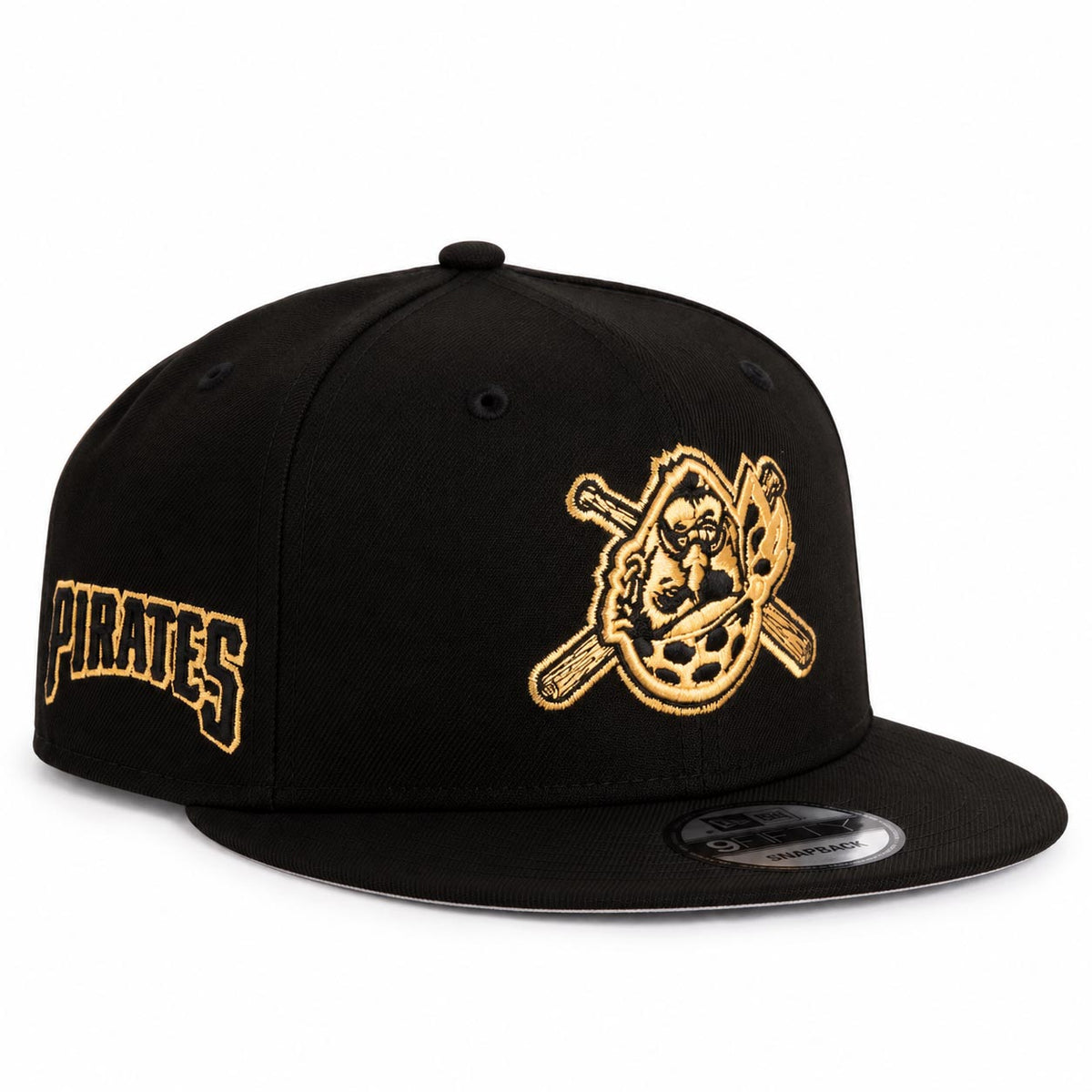 MLB Pittsburgh Pirates New Era Gold Digger 9FIFTY Snapback Hat- Black