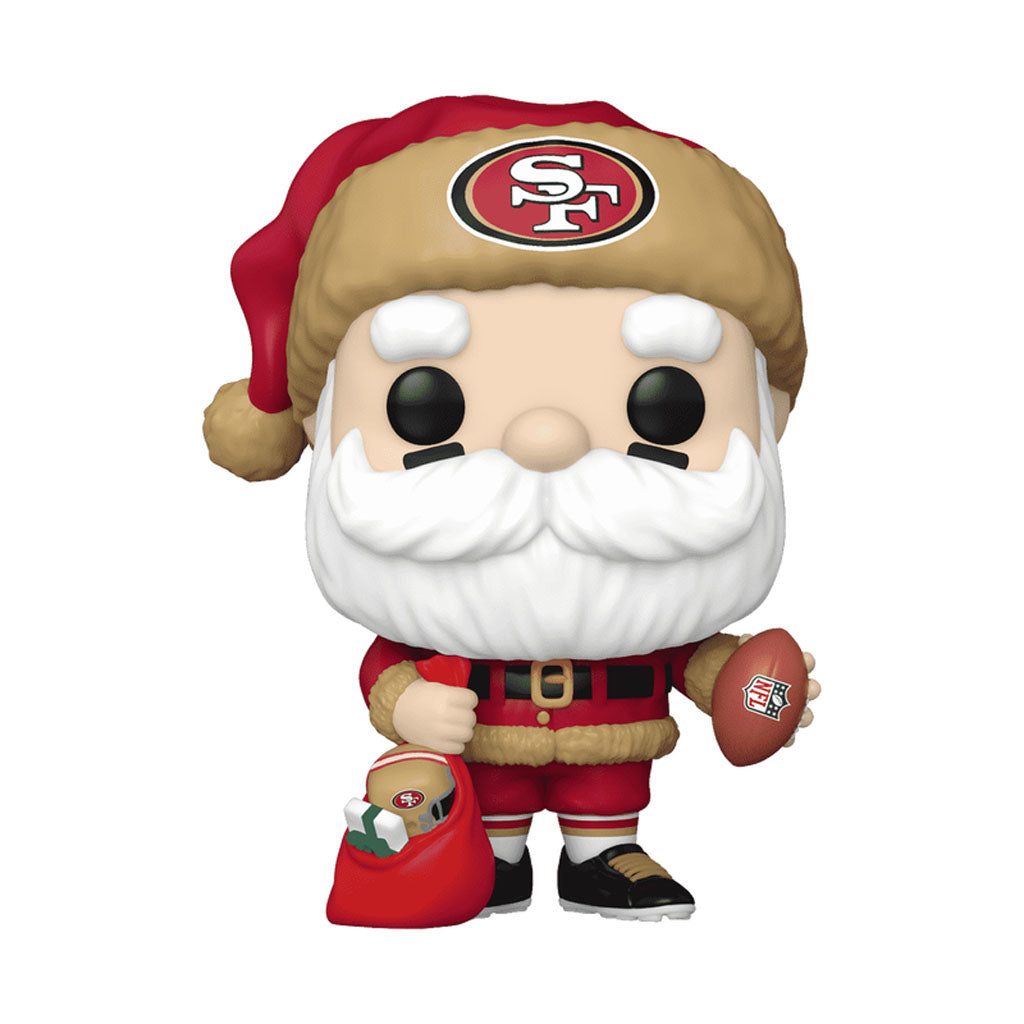 NFL San Francisco 49ers Funko Santa Claus Pop! Vinyl Figure