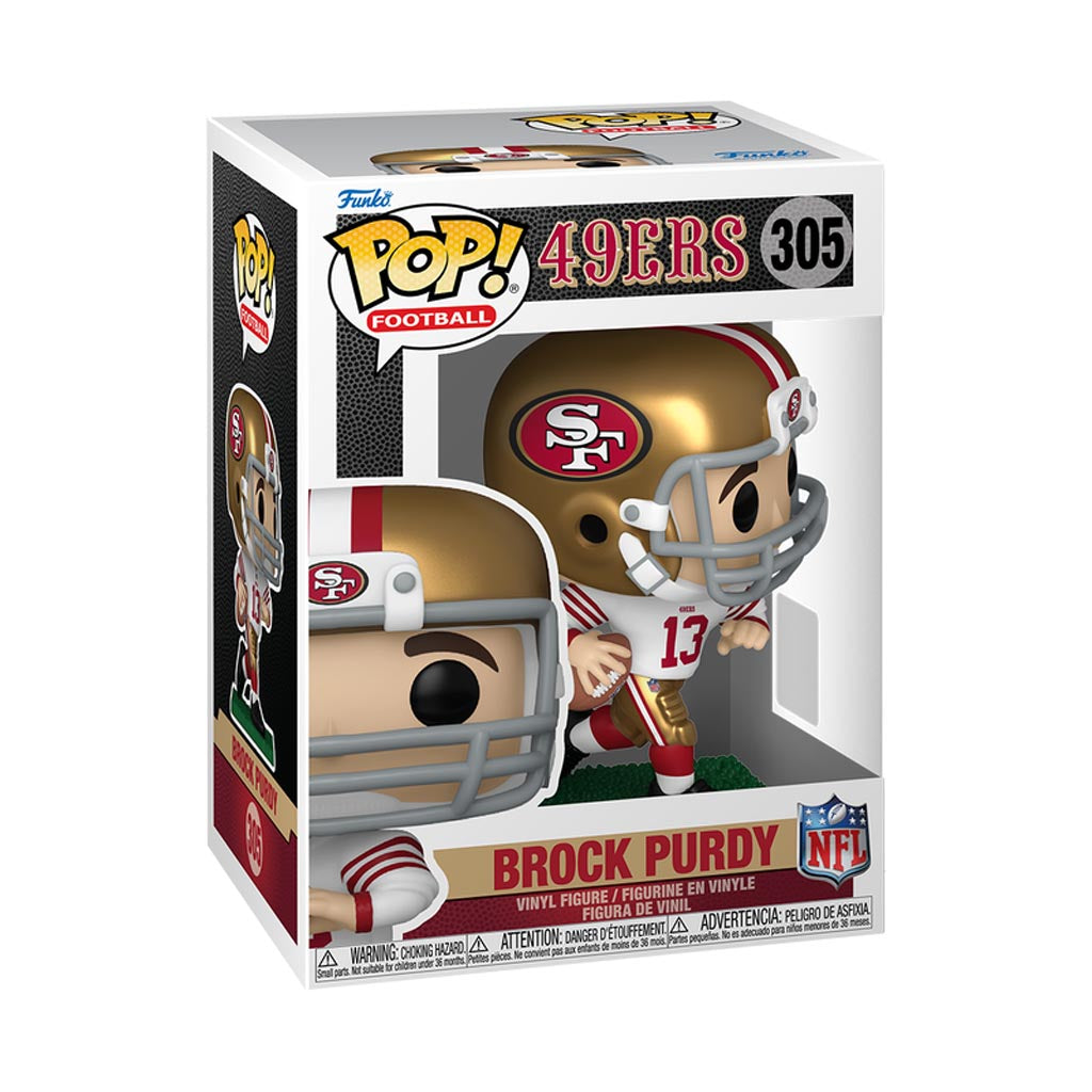 NFL San Francisco 49ers Brock Purdy Funko Pop! Vinyl Figure