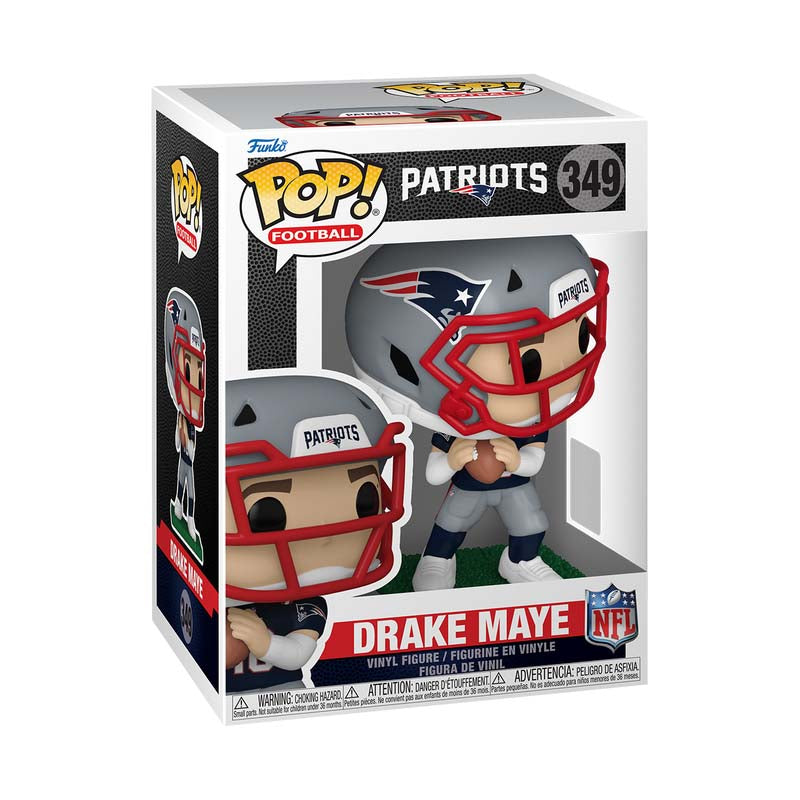 NFL New England Patriots Drake Maye Funko Pop! Vinyl Figure