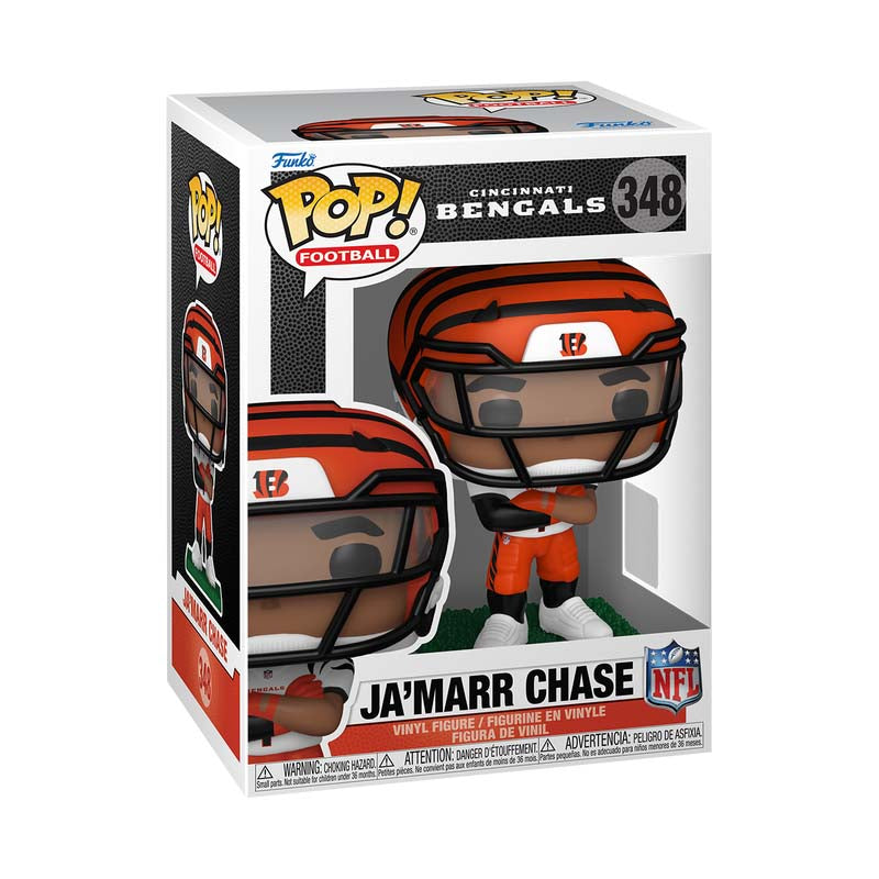 NFL Cincinnati Bengals Ja'Marr Chase Funko Pop! Clear Visor Vinyl Figure