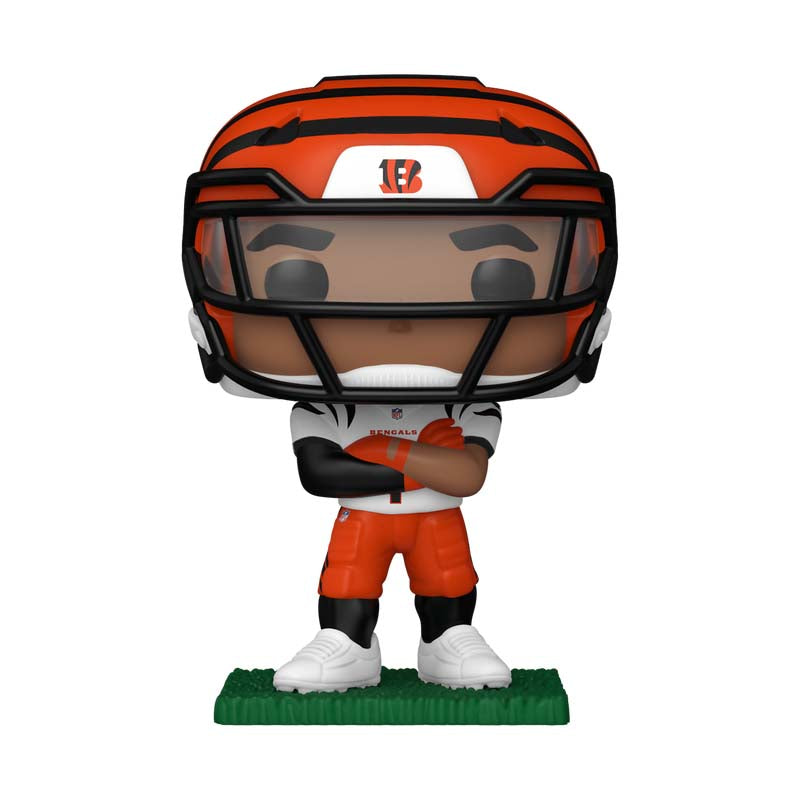 NFL Cincinnati Bengals Ja'Marr Chase Funko Pop! Clear Visor Vinyl Figure