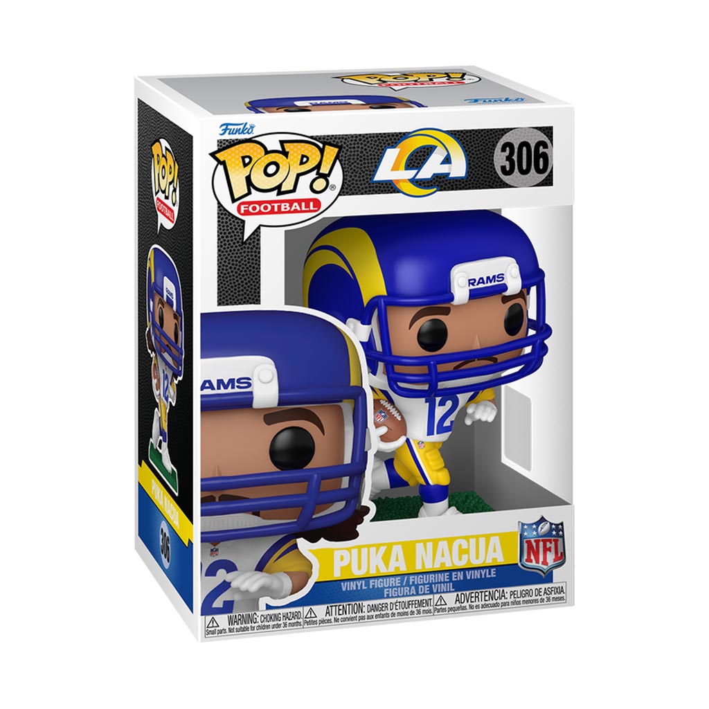 NFL Los Angeles Rams Puka Nacua Funko Pop! Vinyl Figure