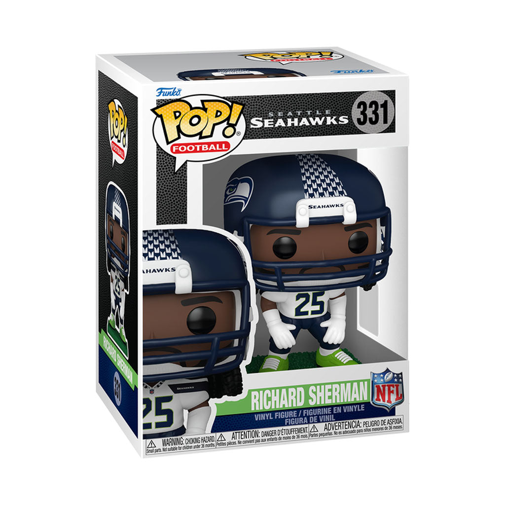 NFL Seattle Seahawks Richard Sherman Funko Legends Pop! Vinyl Figure