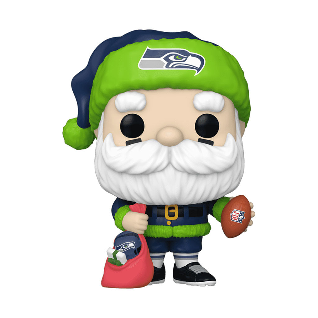 MFL Seattle Seahawks Funko Santa Claus Pop! Vinyl Figure