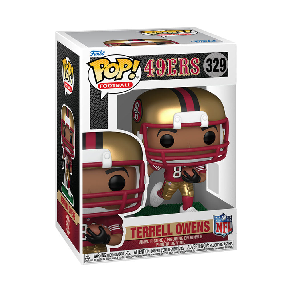 NFL San Francisco 49ers Terrell Owens Legend Pop! Vinyl Figure