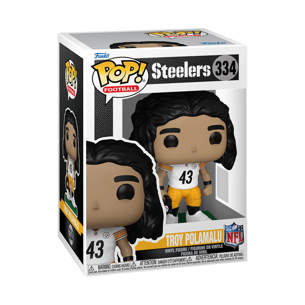 NFL Pittsburgh Steelers Troy Polamalu Funko Legends Pop! Vinyl Figure