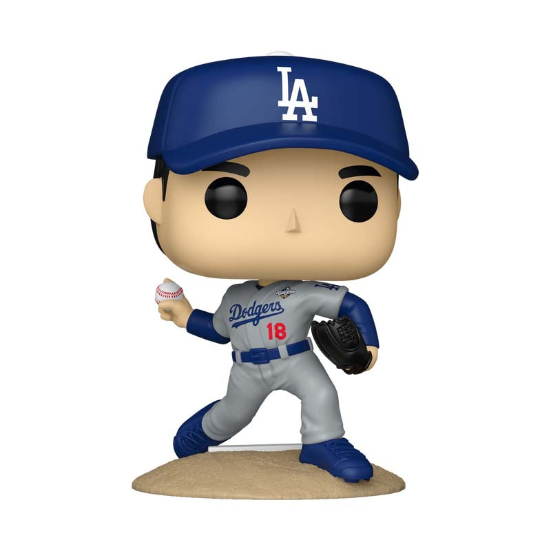 MLB Los Angeles Dodgers Yoshinobu Yamamoto Funko Pop! World Series 2025 Mvp Vinyl Figure