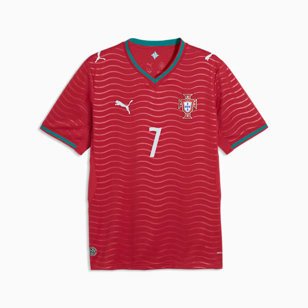 Portugal National Team Cristiano Ronaldo Puma 2026 Home Replica Jersey - Red