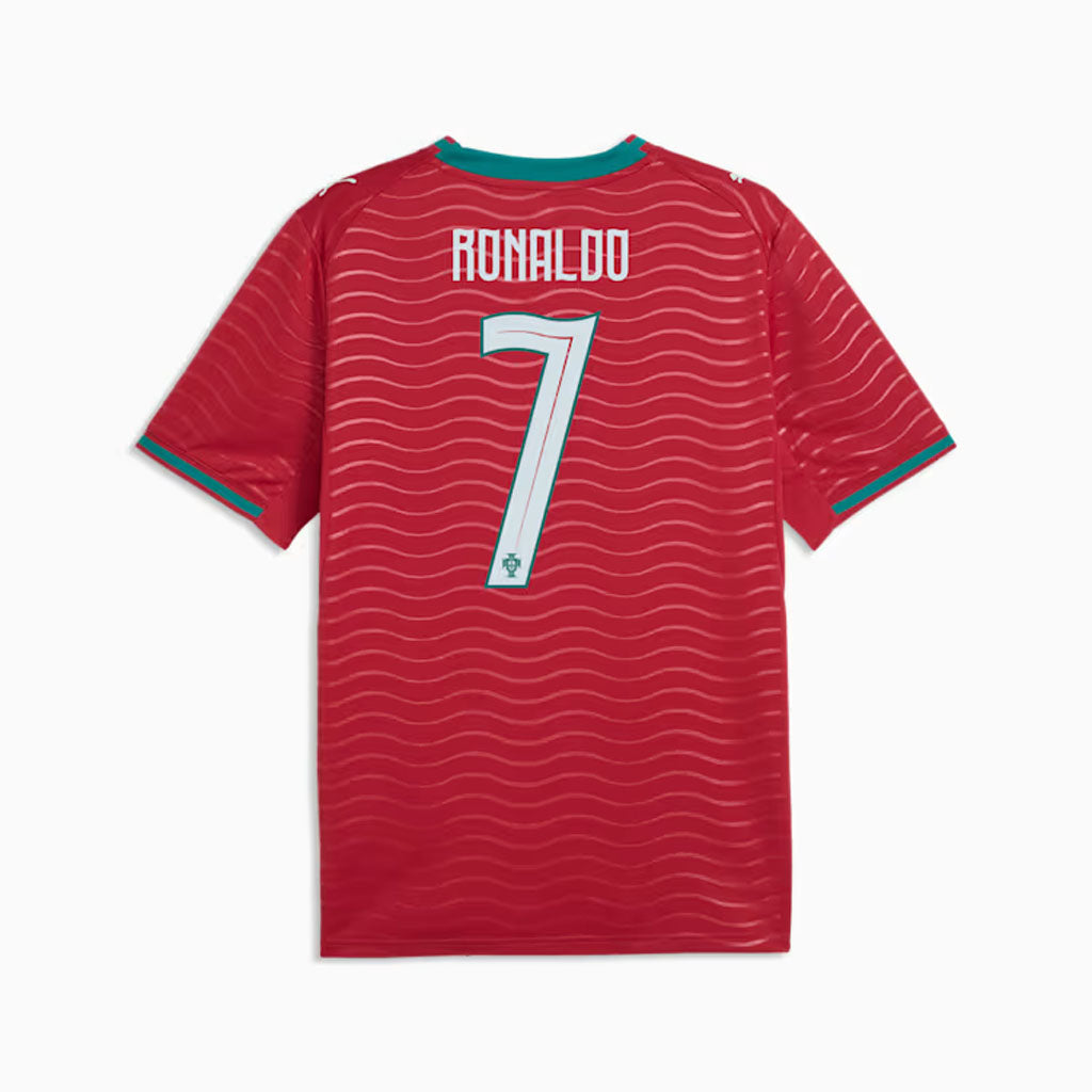 Portugal National Team Cristiano Ronaldo Puma 2026 Home Replica Jersey - Red