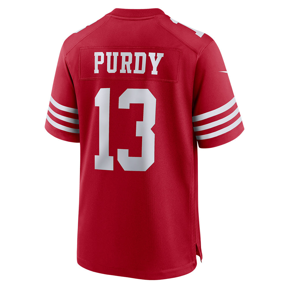 NFL San Francisco 49ers Brock Purdy Nike Home Game Jersey