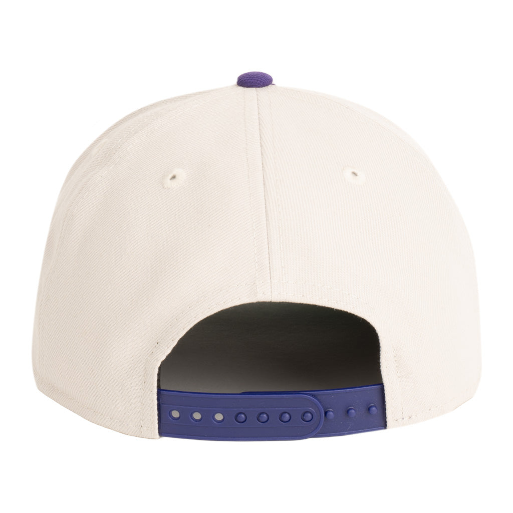 NBA Phoenix Suns New Era Two-Tone Primary Team Color Stone 9FIFTY A-Frame Snapback Hat - Stone