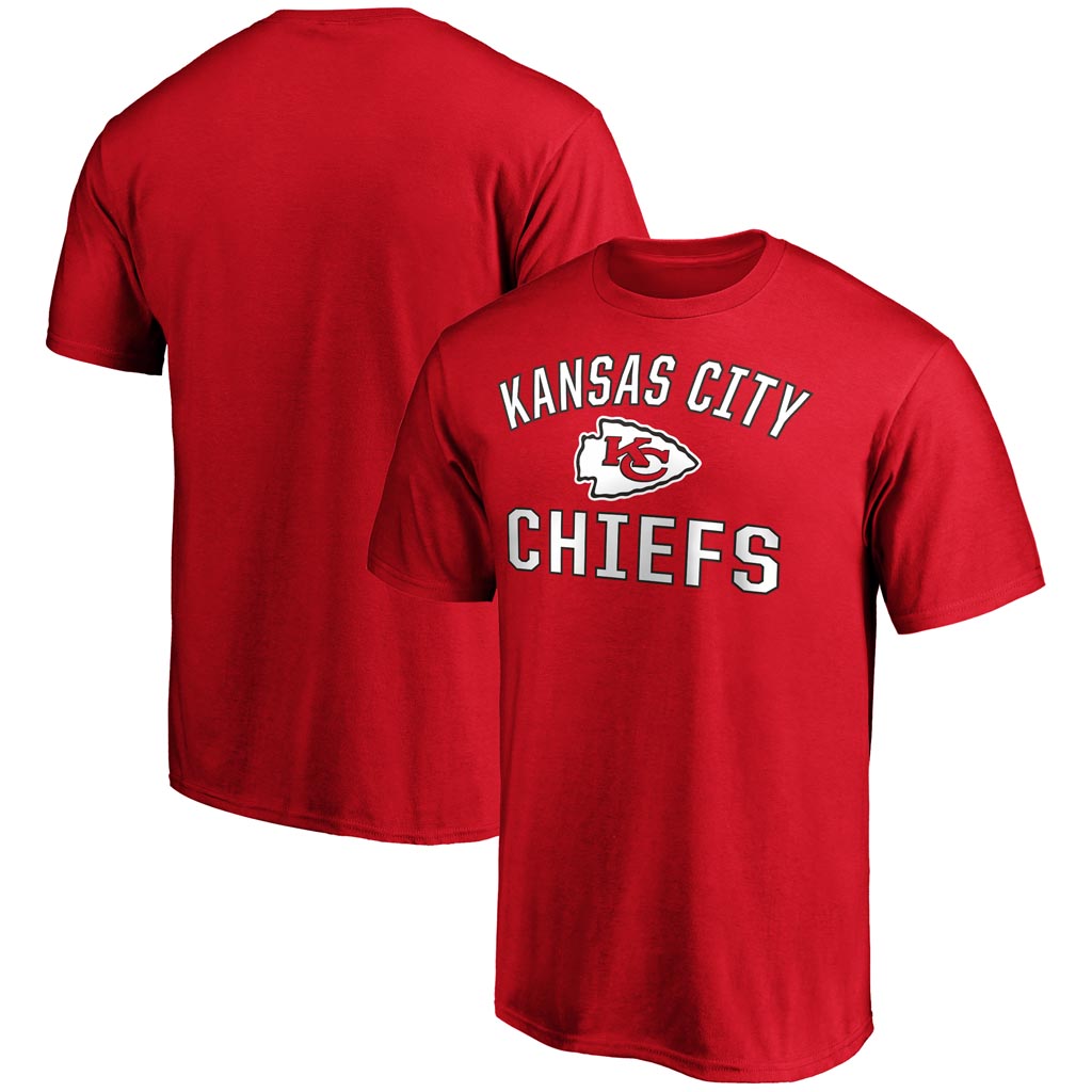 NFL Kansas City Chiefs Fanatics Victory Arch T-Shirt - Red