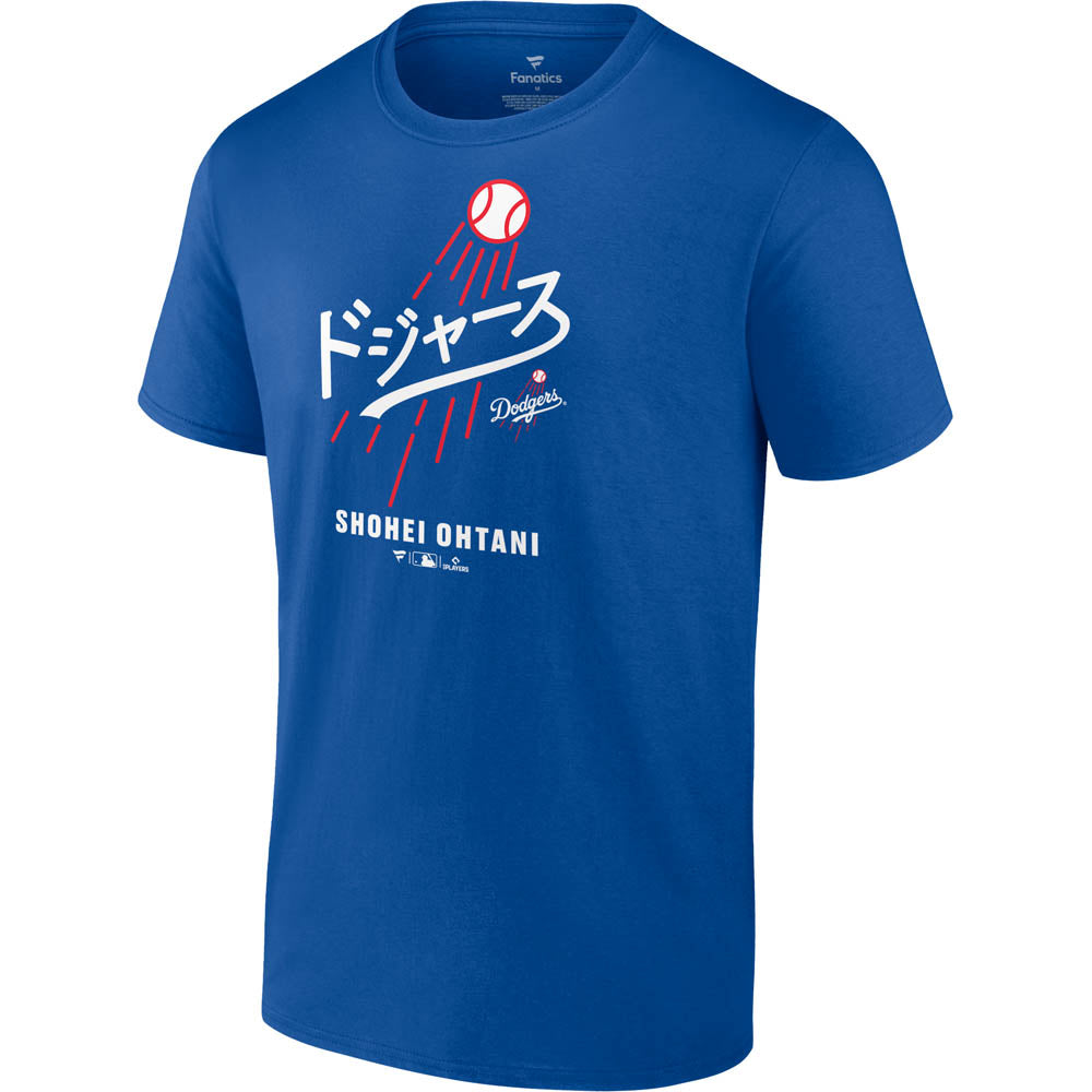 MLB Los Angeles Dodgers Shohei Ohtani Fanatics Kanji Script Tee