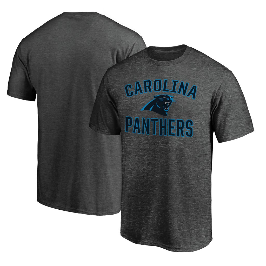 NFL Carolina Panthers Fanatics Victory Arch T-Shirt - Charcoal