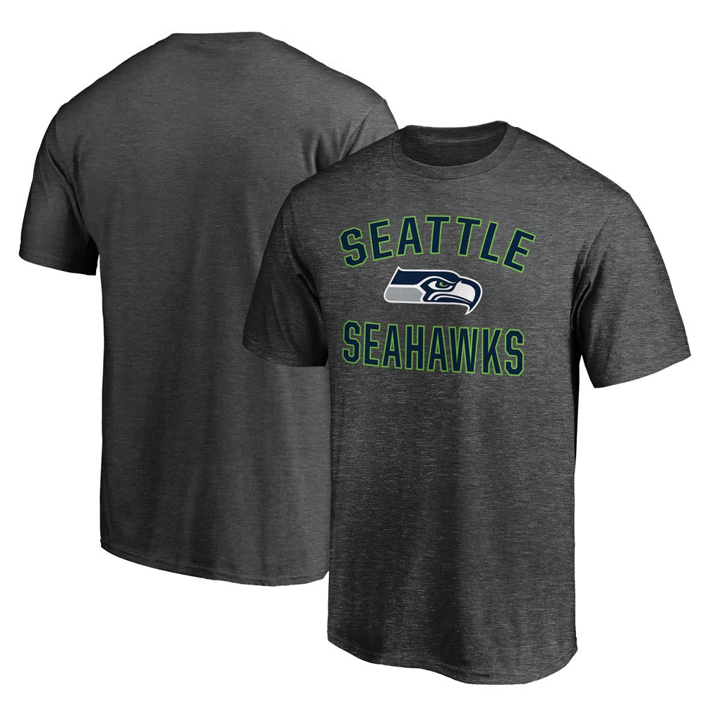 NFL Seattle Seahawks Fanatics Victory Arch T-Shirt - Charcoal