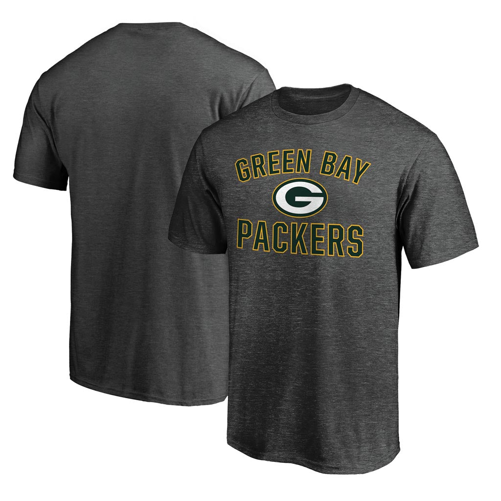 NFL Green Bay Packers Fanatics Victory Arch T-Shirt - Charcoal