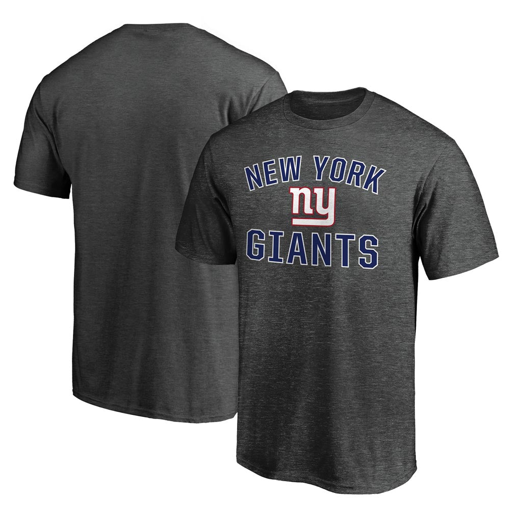 NFL New York Giants Fanatics Victory Arch T-Shirt - Charcoal
