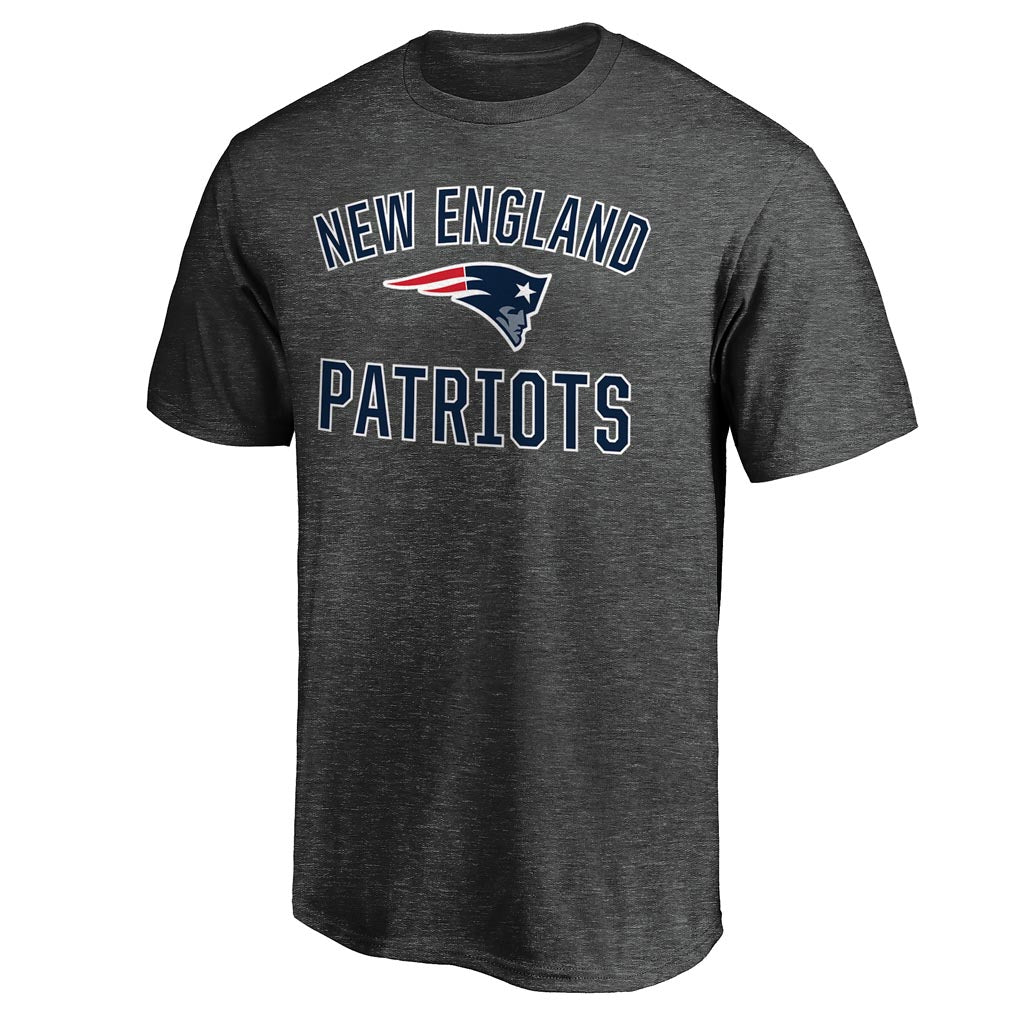 NFL New England Patriots Fanatics Victory Arch T-Shirt - Charcoal