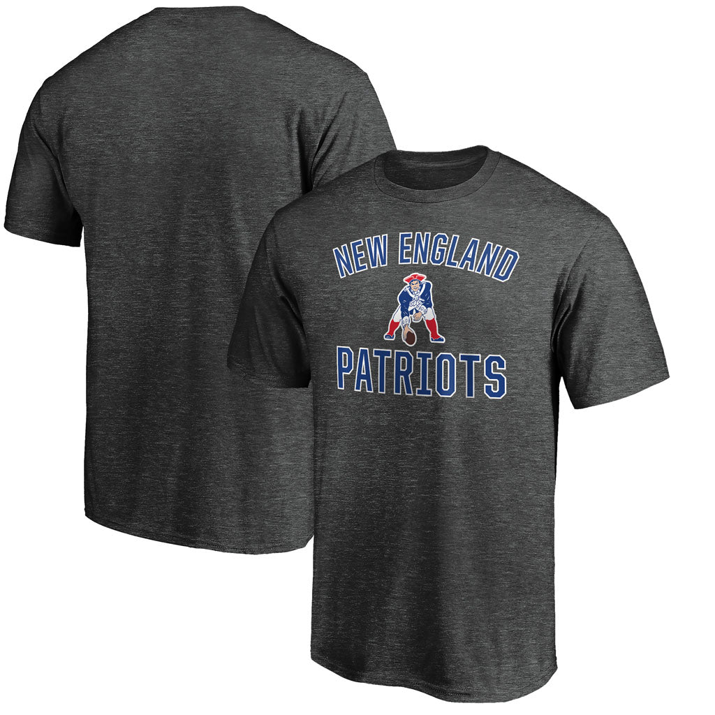 NFL New England Patriots Fanatics Victory Arch T-Shirt - Charcoal