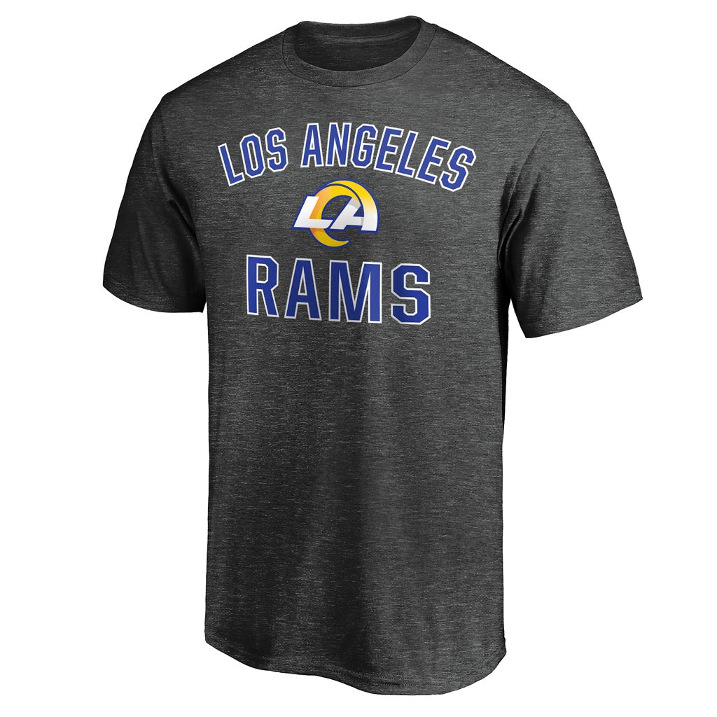 NFL Los Angeles Rams Fanatics Victory Arch T-Shirt - Charcoal