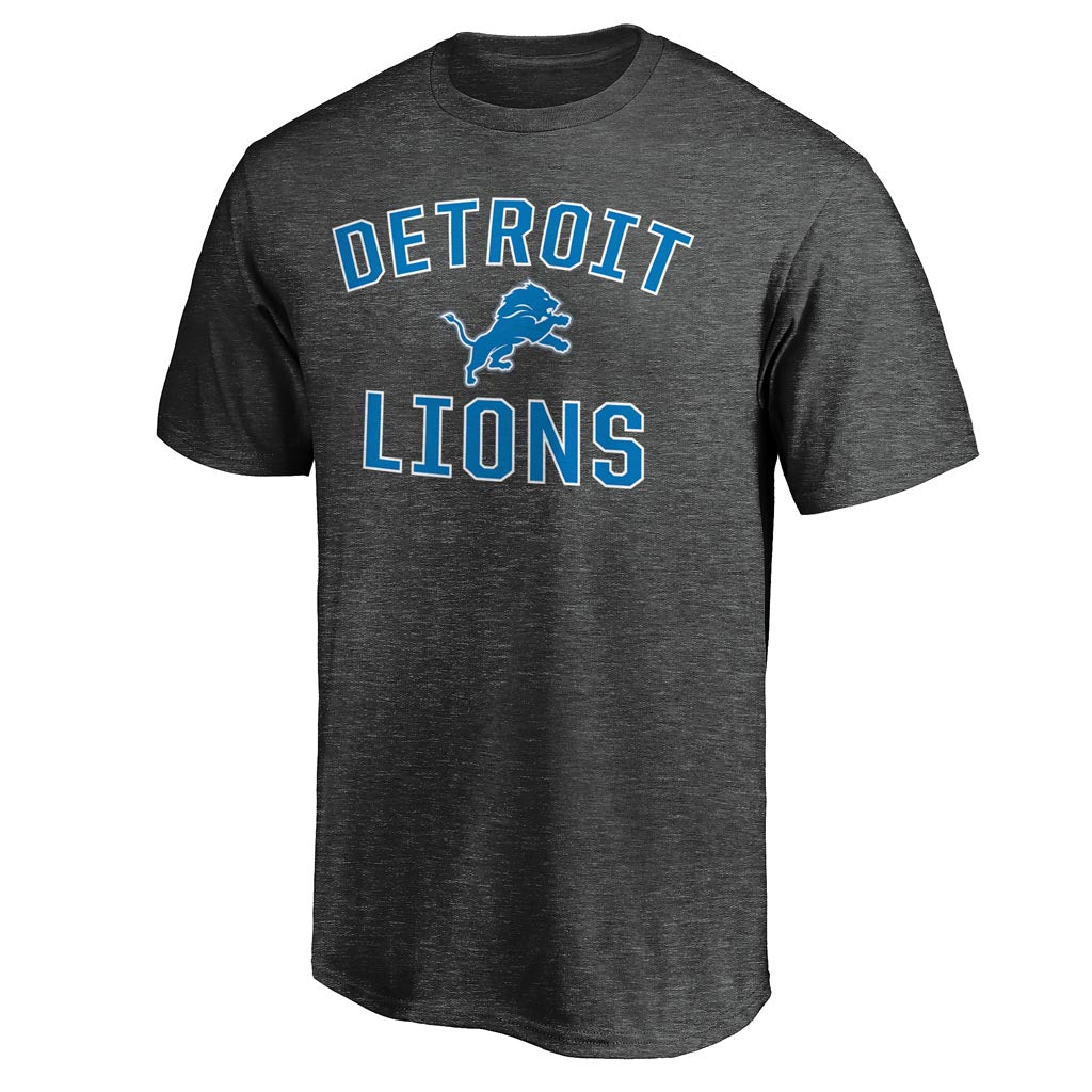 NFL Detroit Lions Fanatics Victory Arch T-Shirt - Charcoal