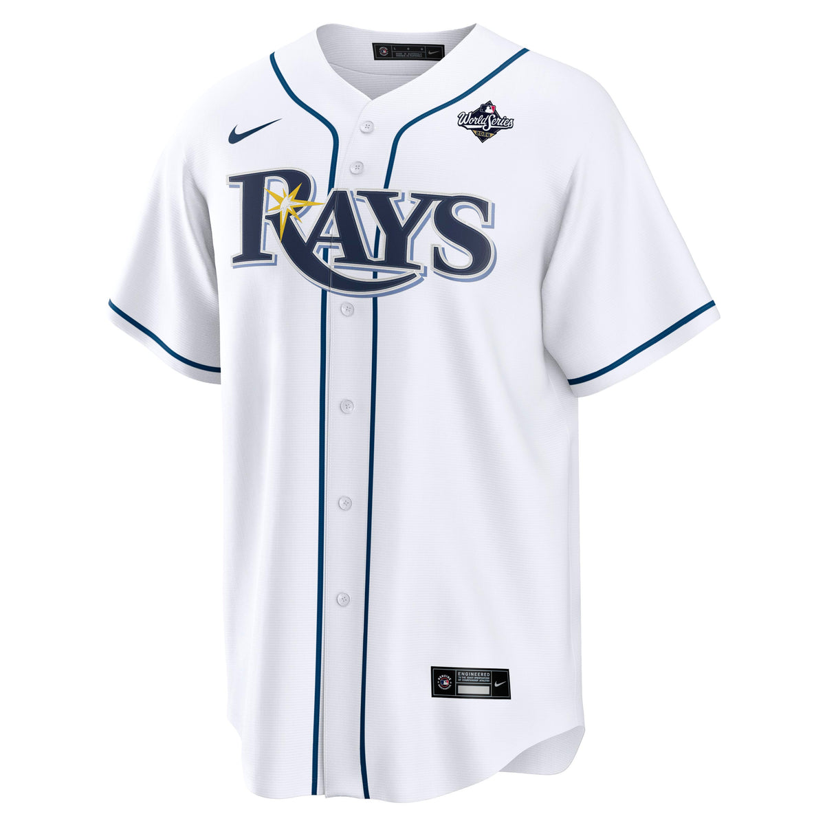 MLB Tampa Bay Rays Nike 2026 World Series Replica Jersey- White