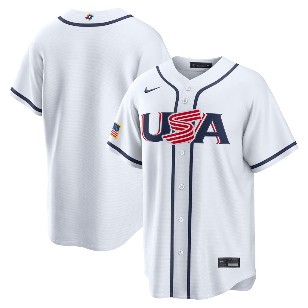 WBC USA Nike 2026 Home Stadium Jersey - White