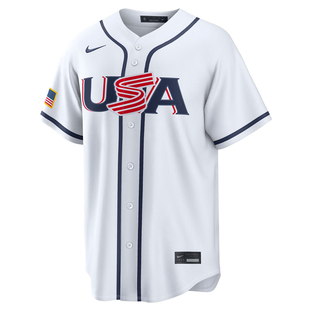 WBC USA Nike 2026 Home Stadium Jersey - White